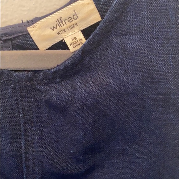 Aritzia high neck tank denim dress - Picture 2 of 4